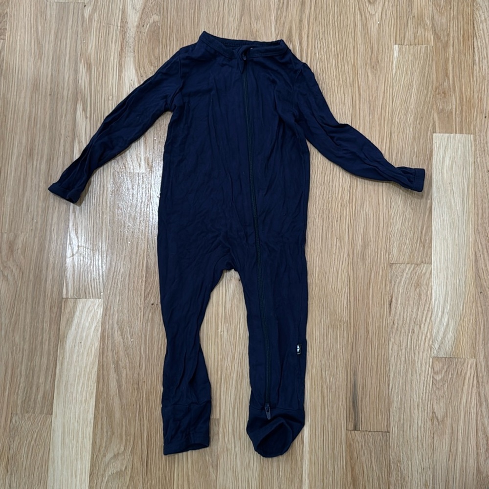 Navy blue Kyte baby PJ